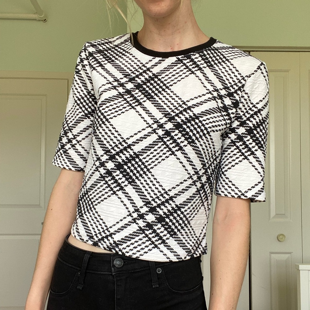 Plaid top from Forever 21